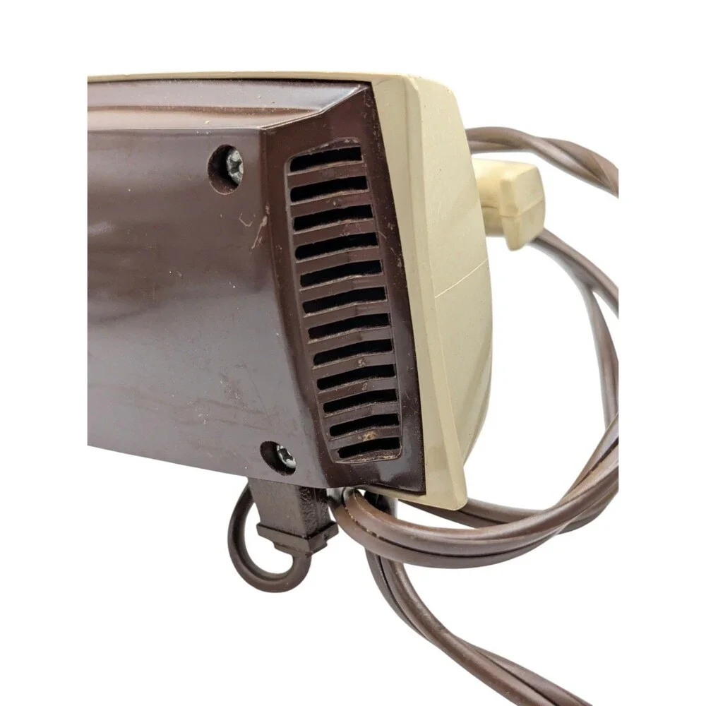 Vintage Sunbeam Mixmaster Hand Mixer 5 Speed 3-76 Almond Brown Burst of Power